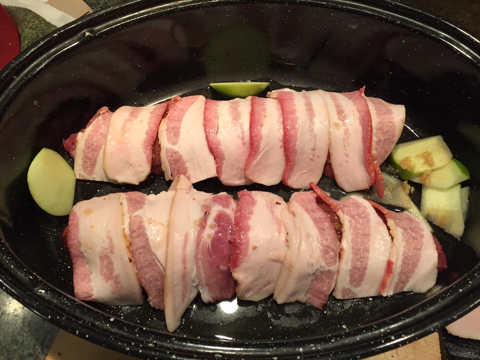 Bacon wrapped Pork Tenderloin