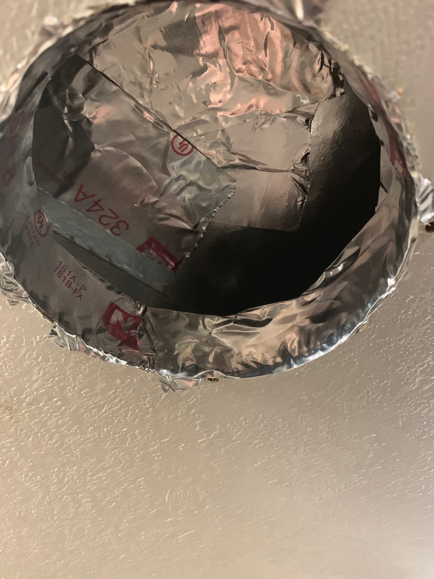 Vent Opening after